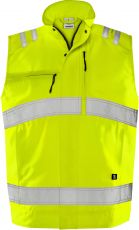 ELTEL Fristads Green 5067 GPLU High vis työnjohtajan liivi LK2 keltainen